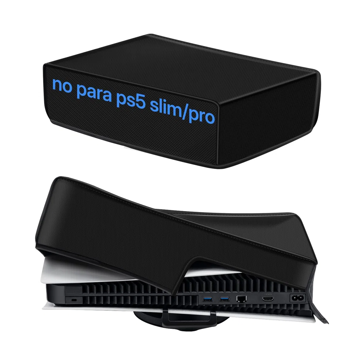 Mcbazel Funda contra Polvo Protector Cubierta Antipolvo para PS5 Consola (No para la PS5 Slim/PS5 Pro)
