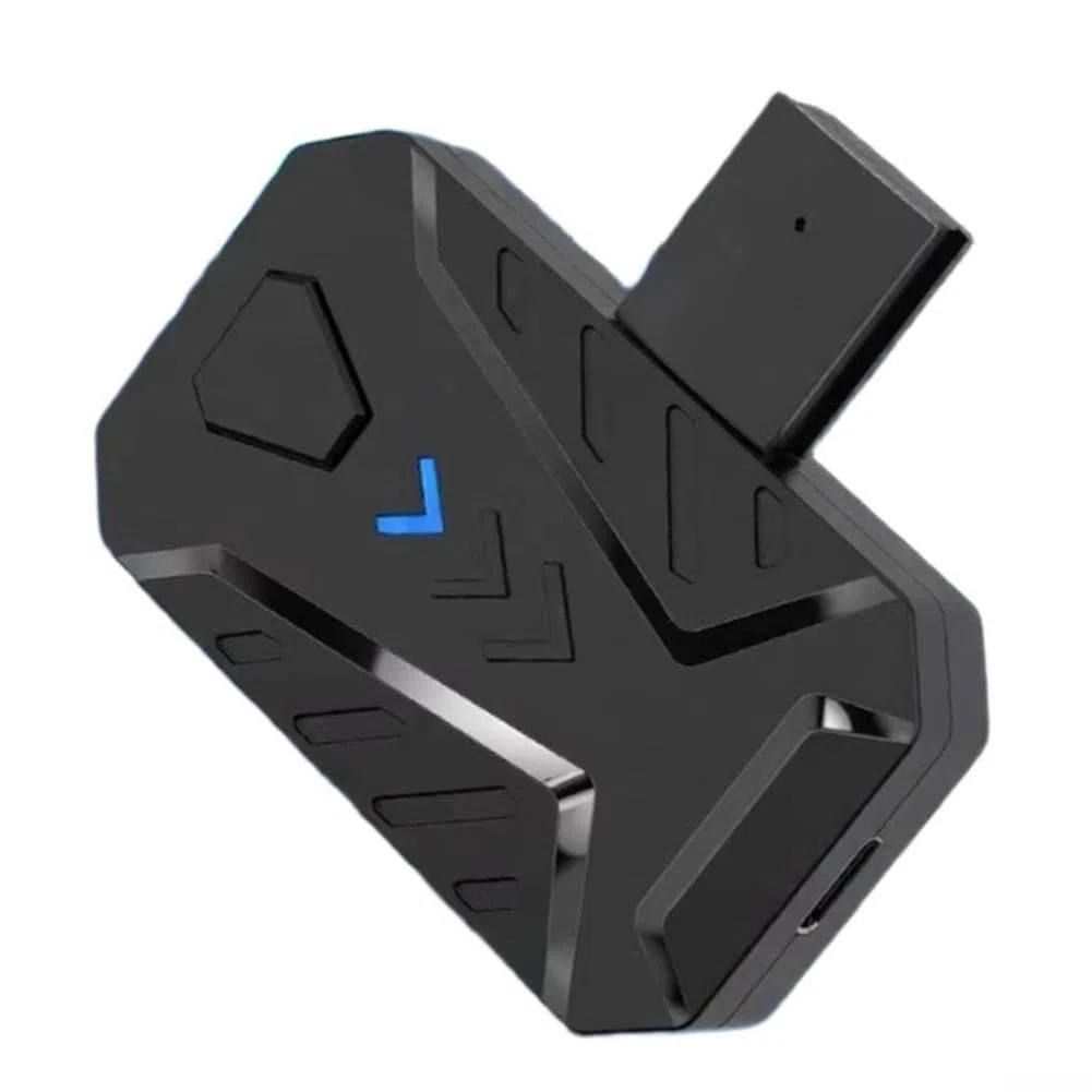 Adaptador de teclado y mouse para PS5, 1000 Hz de baja latencia 2.4