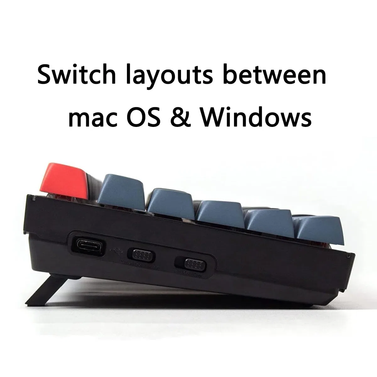 Keychron K2 Pro Wireless Teclado Mecánico Personalizado, QMK/Via Macros Programable, RGB Backlight Hot-swappable Keychron K Pro Red Switch, 4000mAh Batería para Mac Windows ES-ISO Layout