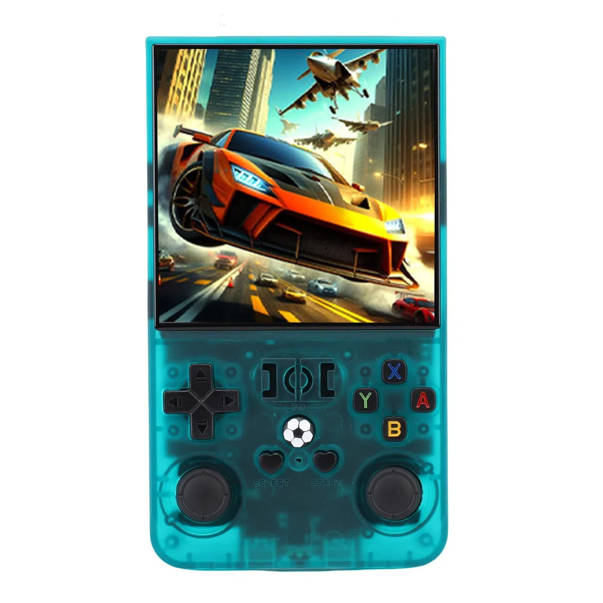 banapoy Consola de Juego de Mano Retro, Consola de Juegos Retro Portátil de Pantalla de 4 Pulgadas Integrada en Más de 60 Emuladores, Jugador de Videojuegos Clásico de Bolsillo Mini (Verde Claro)