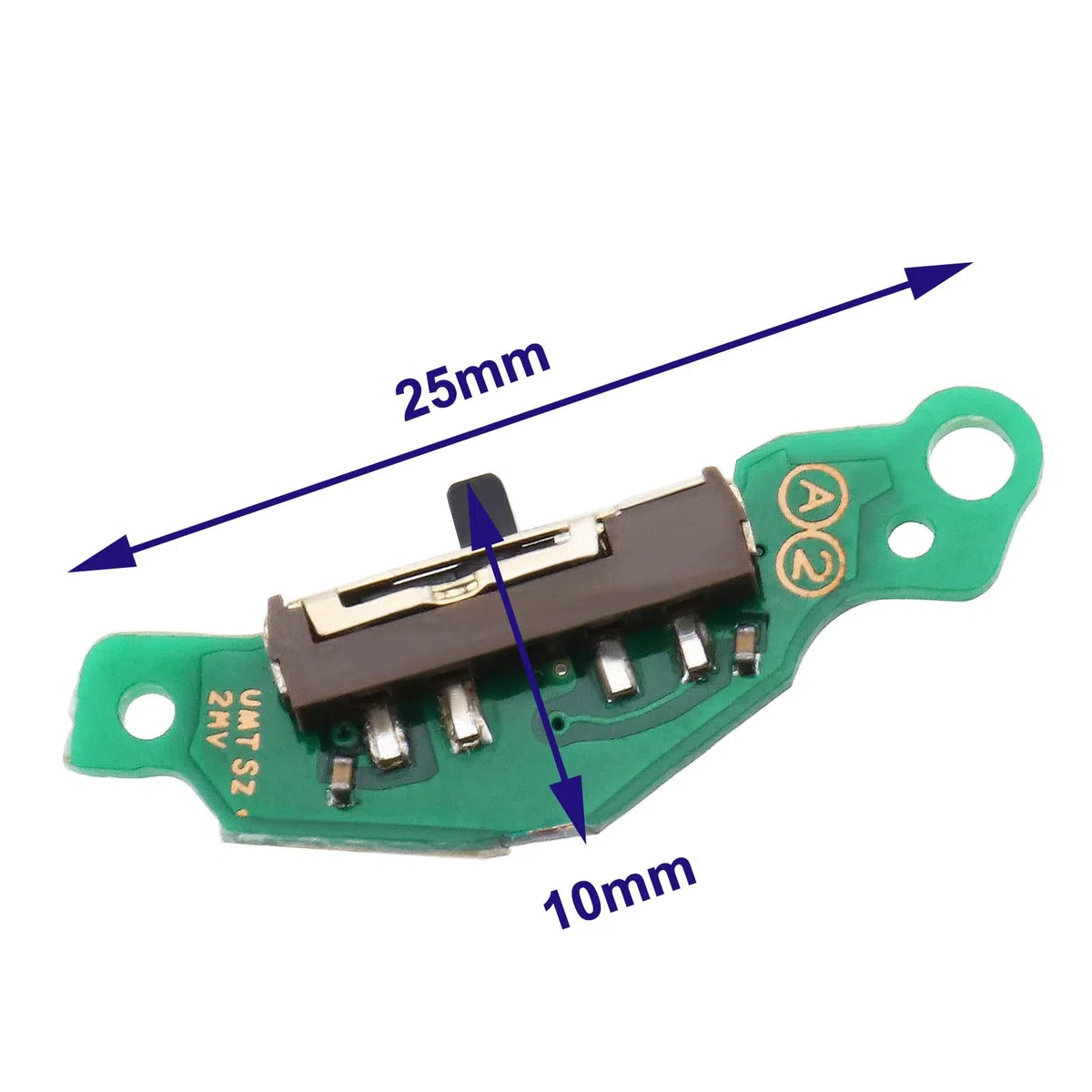 Interruptor de encendido y apagado de placa de circuito de repuesto para consola PCB, interruptor de encendido y apagado, pieza de reparación compatible con consola Sony PSP 3000 3001 3004