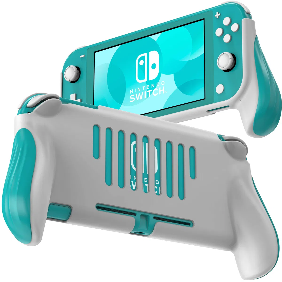 JUSPRO - Funda Protectora de Mano para Nintendo Switch Lite, Funda Ergonomía para Juegos de Mano, Accesorios compatibles con Nintendo Switch Lite