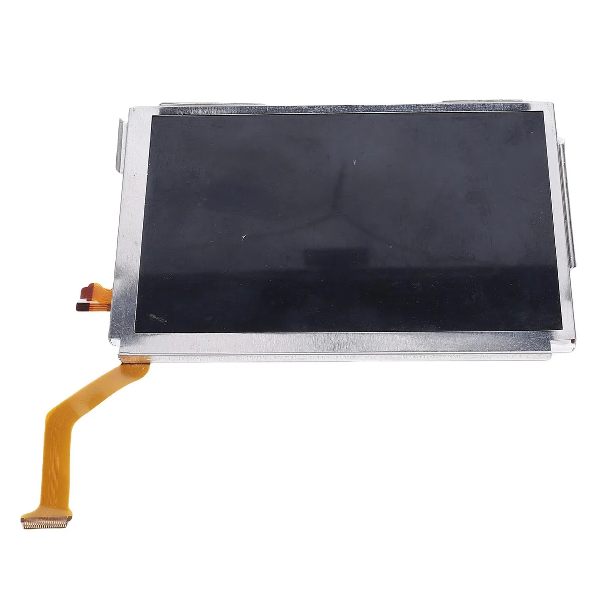 Yechiry Reemplazo de Pantalla LCD Superior, Reemplazo de Pantalla LCD de Vidrio, de Cable de Cinta para la Nueva Consola de Juegos 3DS XL LL 2015