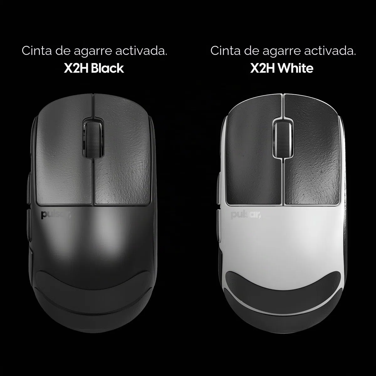 Pulsar Gaming Gears Supergrip para X2H, Mini | Absorbe el sudor, grip antideslizante de alto rendimiento, adhesivo 3M, sin residuos, ultrafino