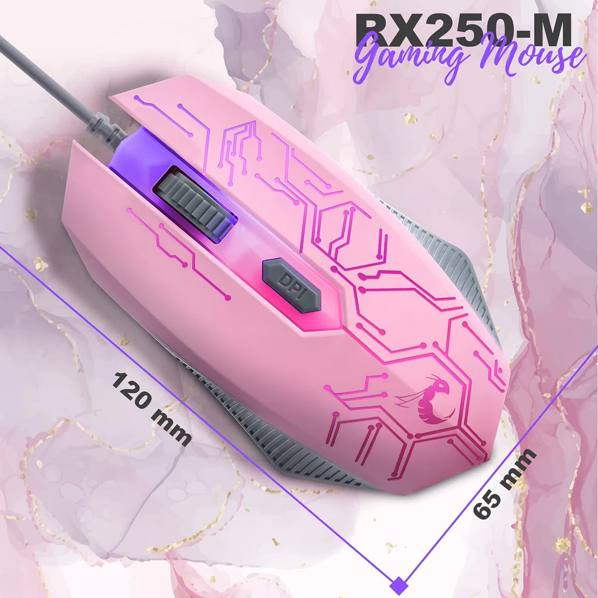 Teclado y mouse rosa para juegos, auriculares y alfombrilla de mouse con cable, retroiluminación LED RGB, accesorios de PC rosa para jugadores y usuarios de Xbox y PS4, PS5, Nintendo Switch, edición 4