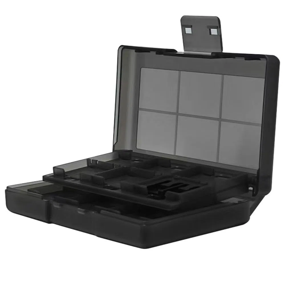 KlsyChry 24+2 Slots Protective Case Game Memory Cards Cartridge Holder Storage Box Organizer Portable for Nintendo Switch