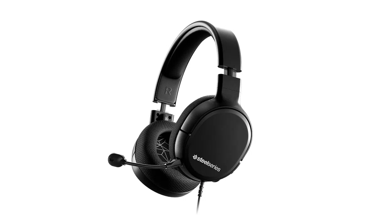 SteelSeries Arctis 1 - Auriculares Gaming - Compatibilidad con Todas las Plataformas - Para PC, PS5, PS4, Xbox, Nintendo Switch, Móvil - Micro ClearCast Desmontable
