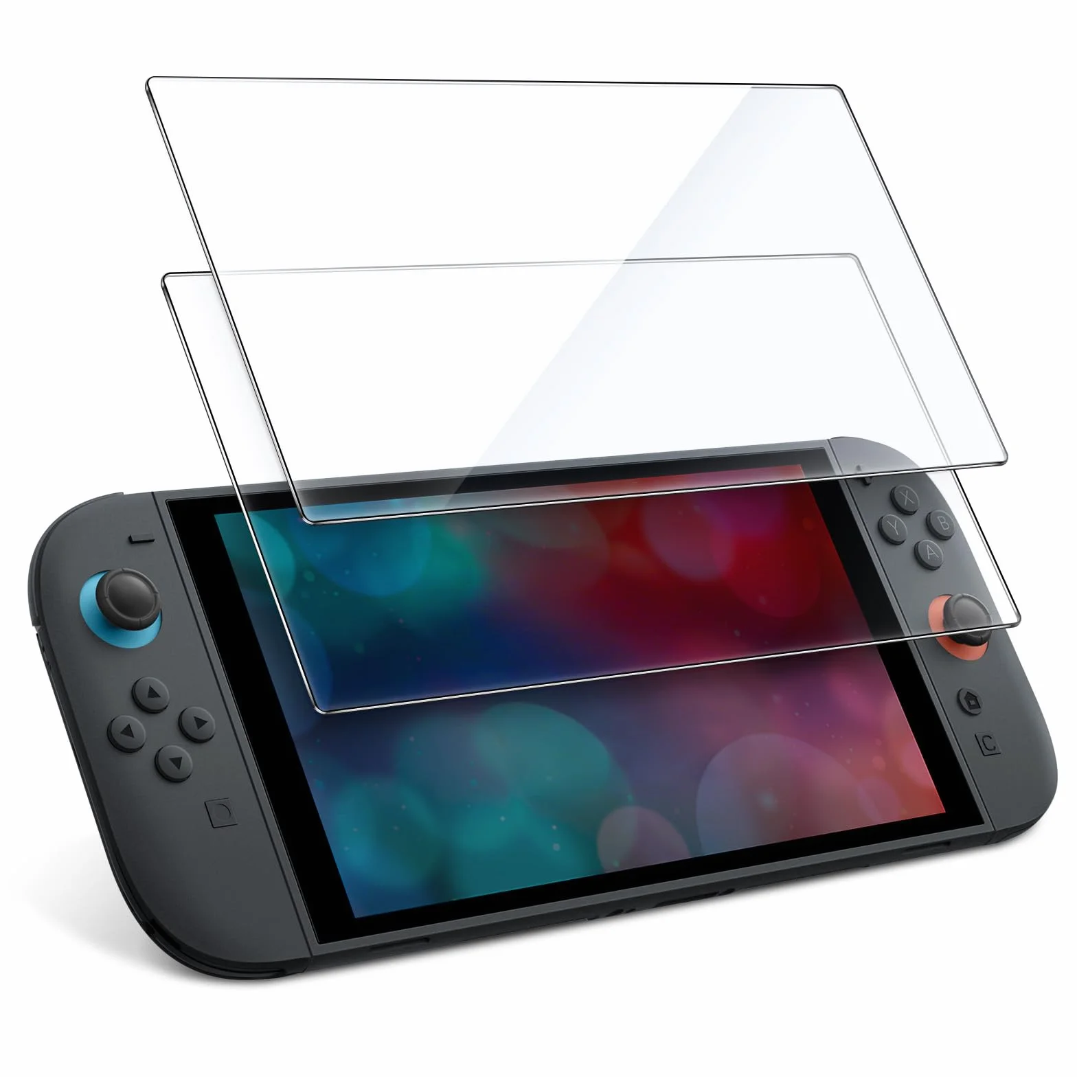 JETech Protector de Pantalla para Nintendo Switch 2 2025, Cristal Vidrio Templado 9H, Anti-Arañazos, HD Clara, 2 Unidades