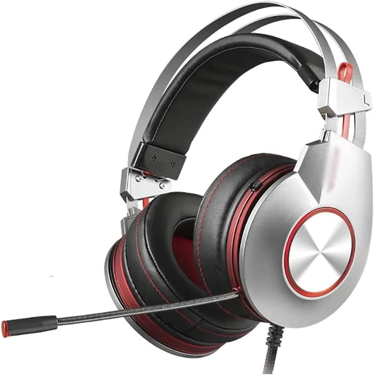 Auriculares for Juegos con Cable - Micrófono - Diadema Ligera Reforzada con Acero - for PS5, PS4, PC, Xbox
