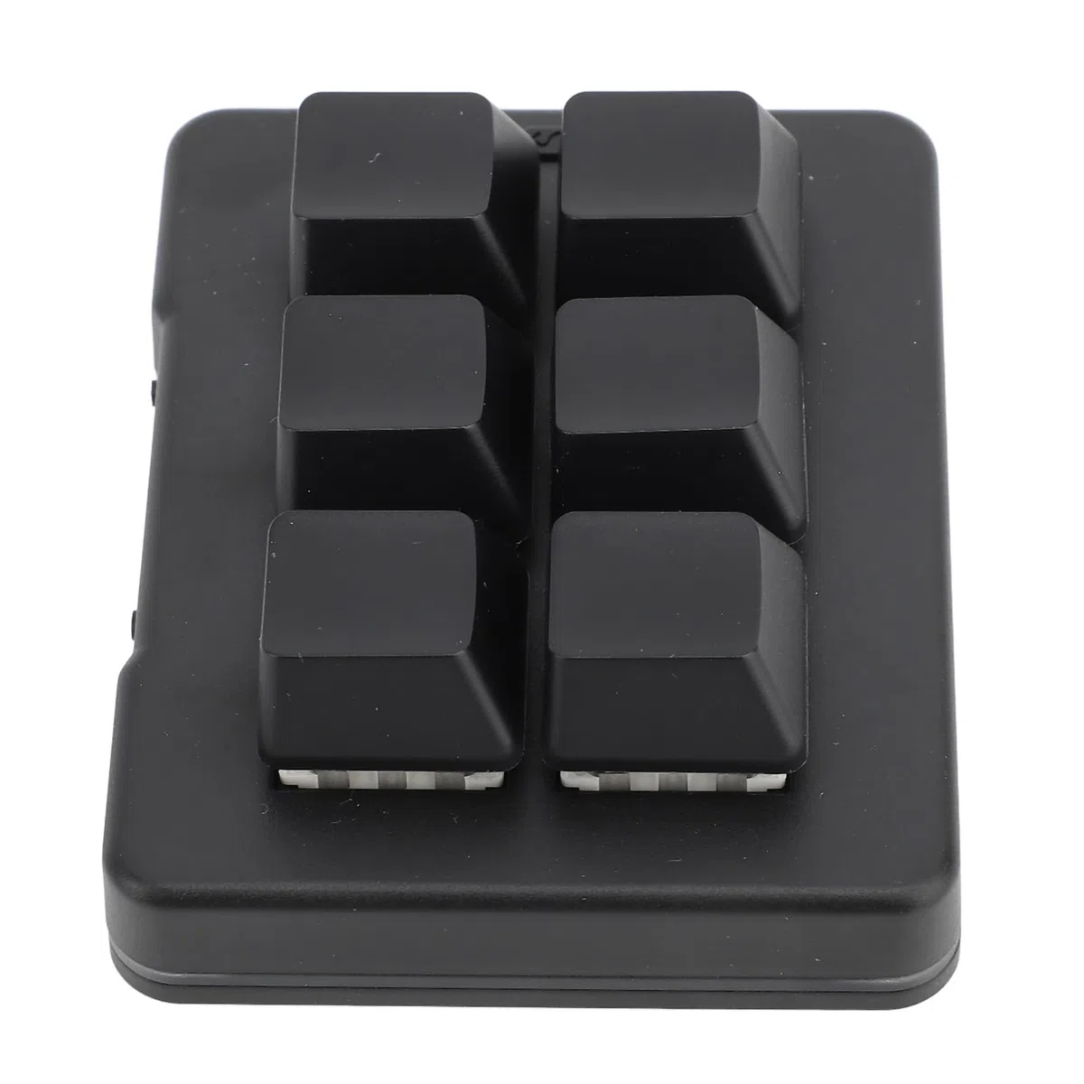 Bewinner Teclado para Juegos de 6 Teclas con Cable USB, Teclado Mecánico para Juegos Macro RGB, Teclado Portátil Delgado con una Sola Mano para, para