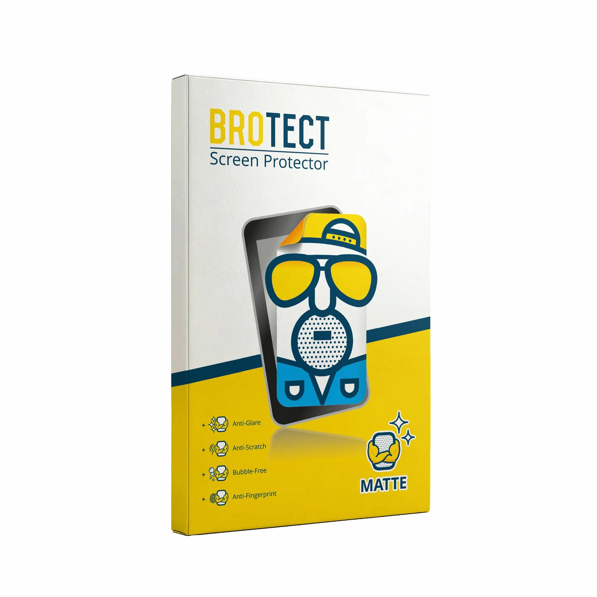 BROTECT Protector Pantalla Anti-Reflejos para Sony PSP 1000 (6 Unidades) Película Mate Anti-Huellas