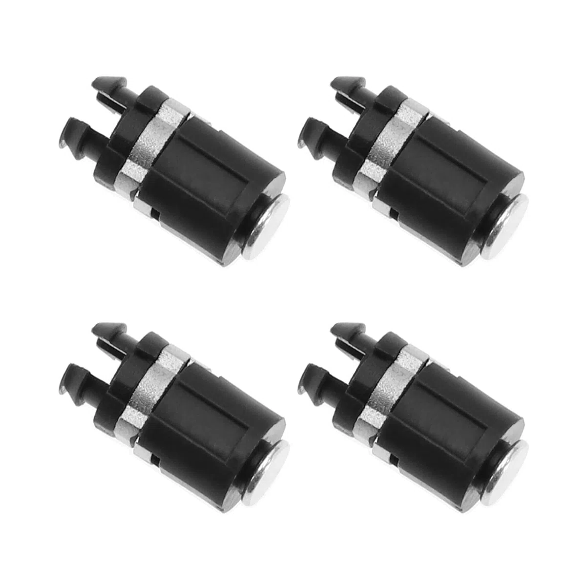 Create idea 4PCS Husillos de Eje de Bisagra Compatible con Gameboy Advance SP Sistema de Consola Accesorios de Repuesto para Videojuegos 12x5,7mm Color Negro