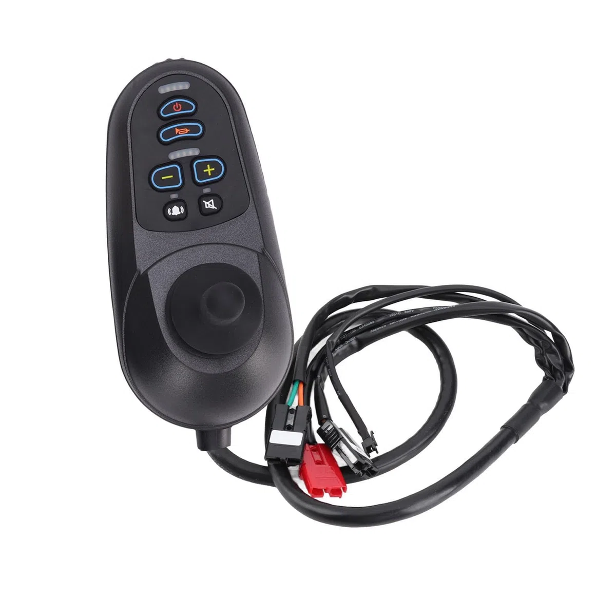 Odorkle Controlador de Palanca de Mando para Silla de Ruedas Eléctrica, 24 V CC con Freno, Retención de Rampa Antibloqueo Electrónica para Reemplazo de Silla de Ruedas de Scooter de