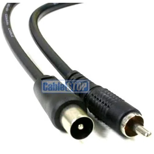 CableStop - Cable de TV RF para consola Super Nintendo NES SNES N64 Sega Mega Drive Retro