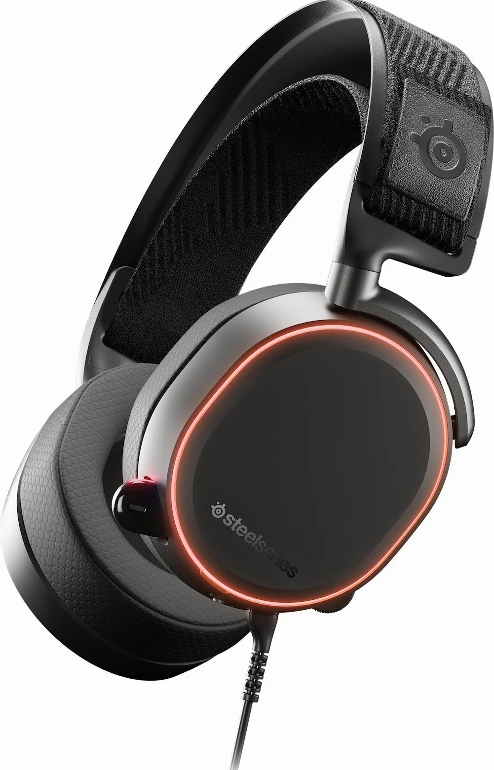 SteelSeries Arctis Pro - Auriculares de juego - Controladores de altavoces de alta resolución- DTS Headphone:X v2.0 Envolvente - Negro