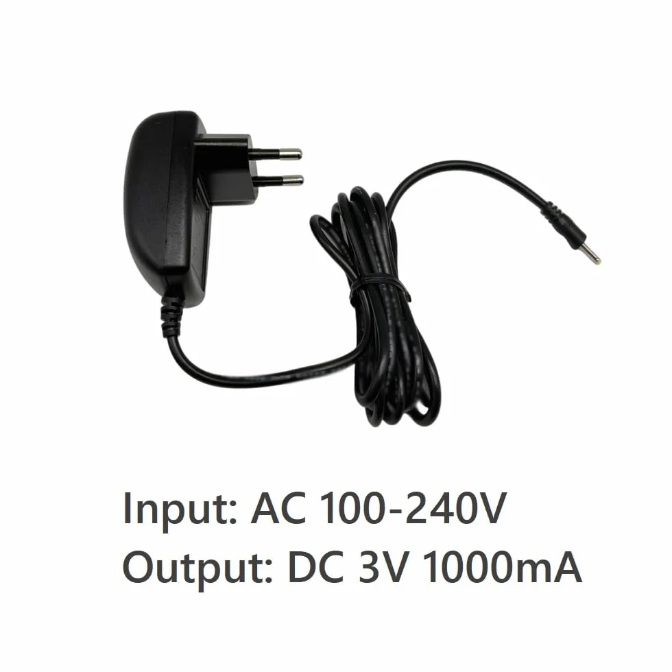 WICAREYO 3V 1A Adaptador de alimentación de CA de fuente de alimentación Compatible para GBC Gameboy Color