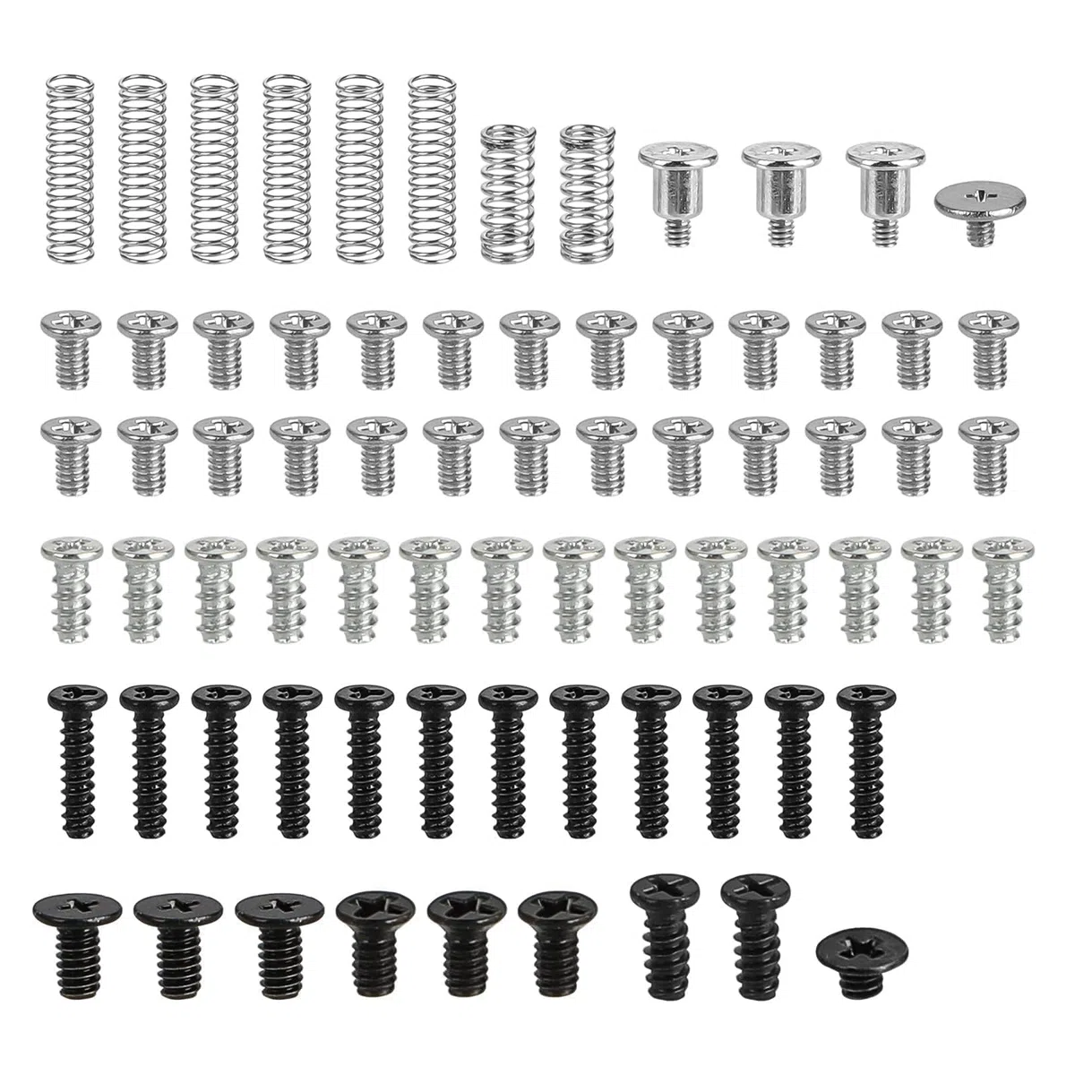 EEEKit Tornillos de Repuesto para Nintendo Switch, Kit de Reemplazo de Tornillos para Consola NS y JoyCon, Tornillo Cruzados de Reparación para Switch
