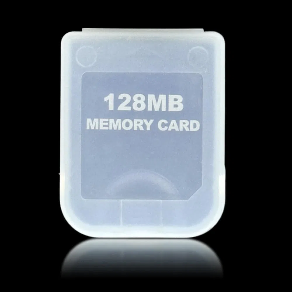 128MB Tarjeta de Memoria Negra Compatible para Wii NGC