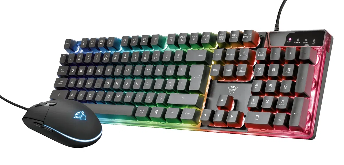 Trust GXT 838 Azor Keyboard USB Black