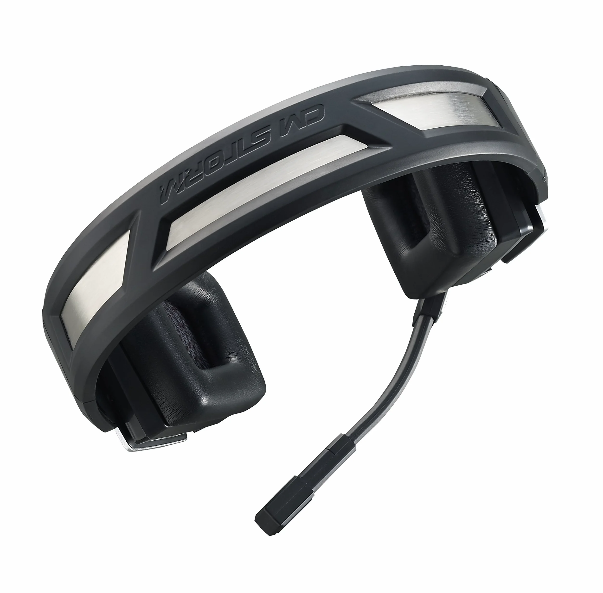 Cooler Master SGH-4330-KATA1 - Auriculares con micrófono, control remoto integrado, negro y blanco
