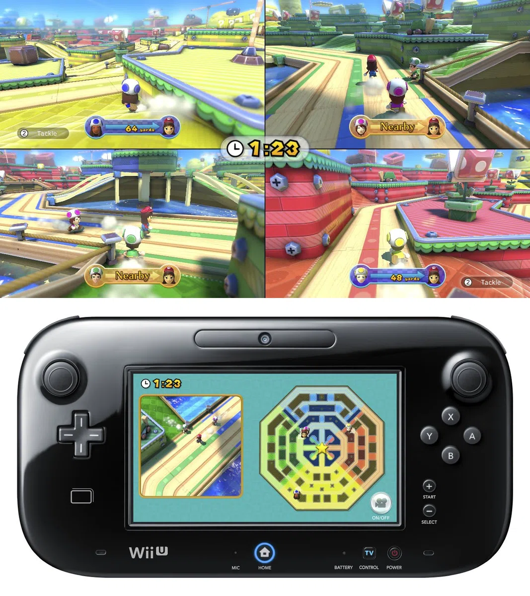 Console Nintendo Wii U 8 Go Blanche + Wii Party U [Importación Francesa]