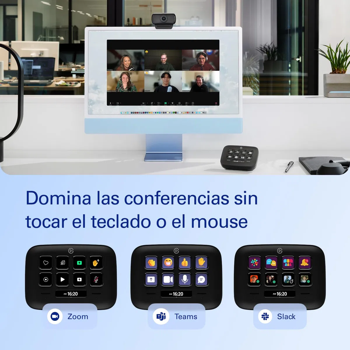 Elgato Stream Deck Neo Negro, Controlador Compacto
