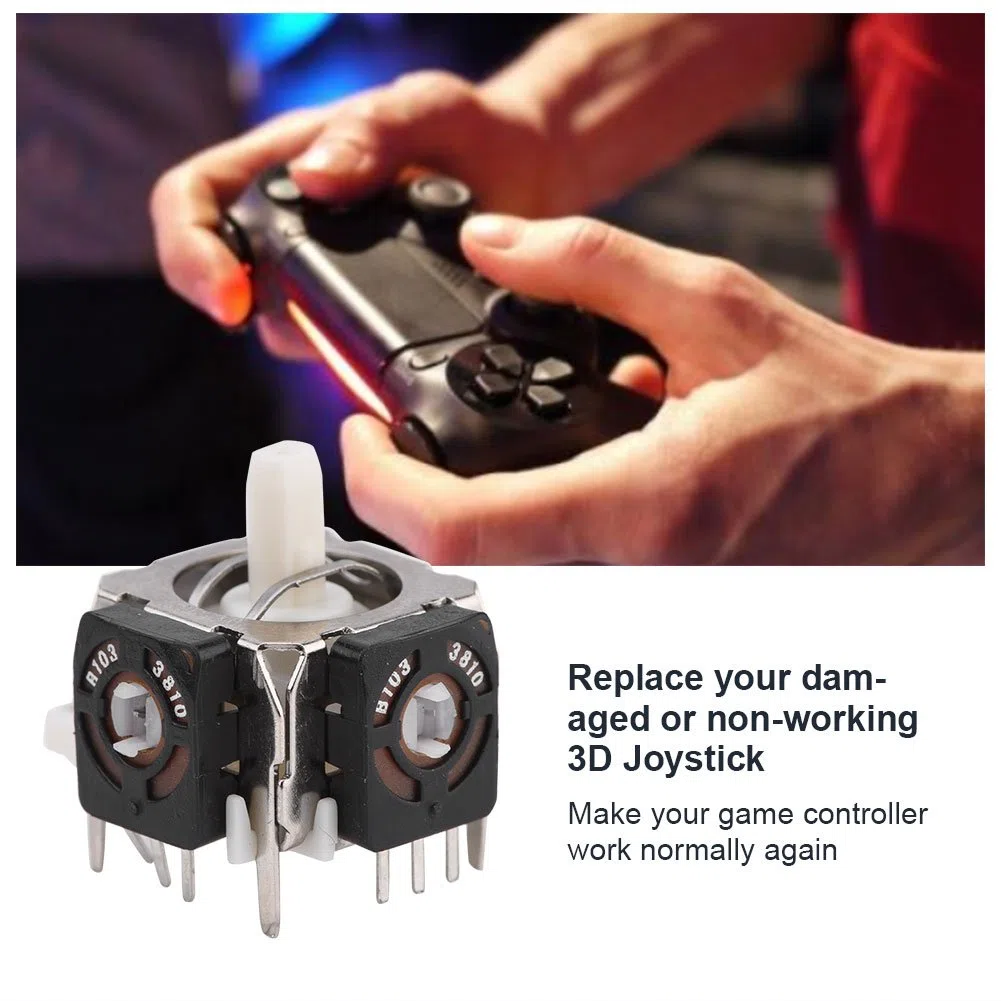 5 piezas 3D Joystick analógico módulo de sensor de repuesto para Xbox 360 mando inalámbrico, 3D Joystick Pieza de Repuesto para Xbox 360