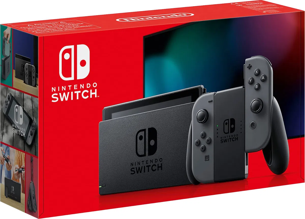 Nintendo Switch 2019 con Joy-Con - Gris (Reacondicionado)