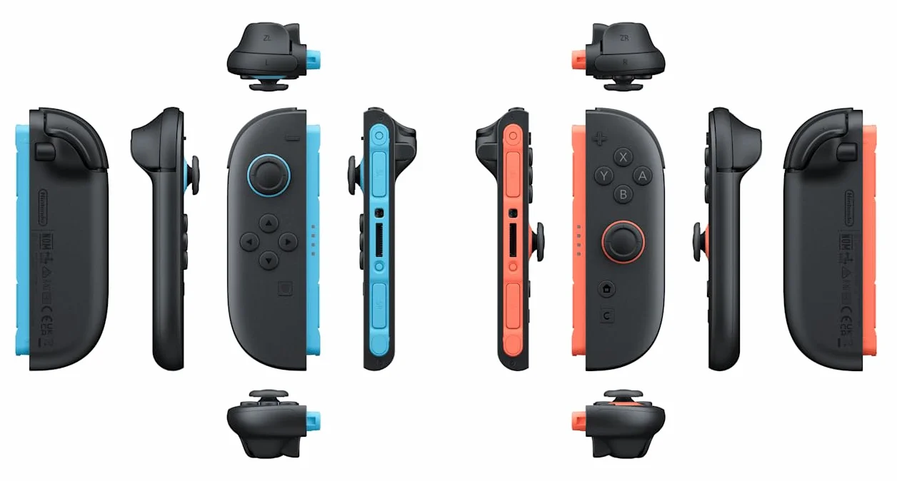 Joy-Con 2 Pareja - Azul Claro/Rojo Claro