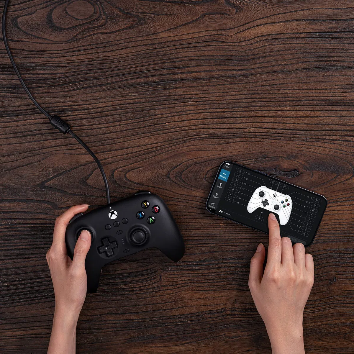 8Bitdo Ultimate Wired Controller for Xbox Series X, Xbox Series S, Xbox One, Windows 10 & Windows 11 (Black) (Xbox Series X)
