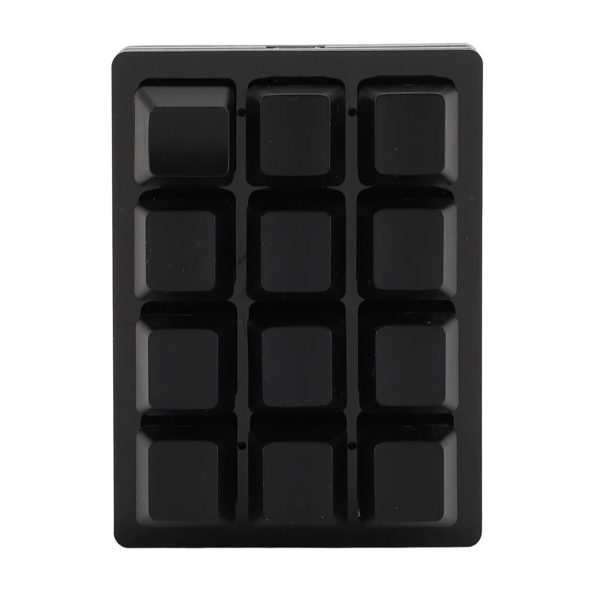 Teclado Mecánico para Juegos de 12 Teclas, Teclado Mecánico Programable con una Mano, Teclado Macro RGB Intercambiable en Caliente y con Cable USB, Multifuncional Plug and Play,