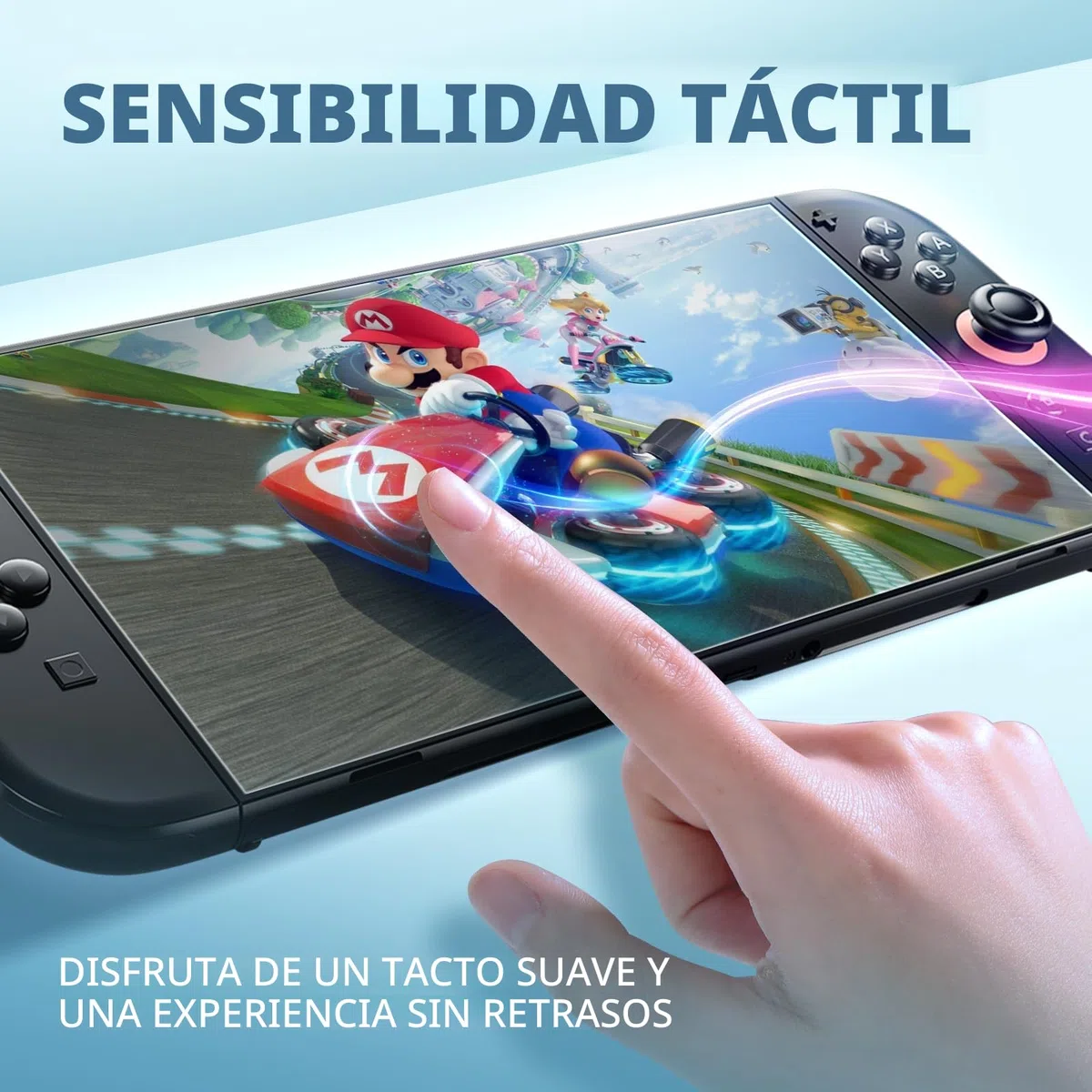 Tixlux Protector de Pantalla 3 Unidades Compatible con Nintendo Switch 2 (2025), Vidrio Templado 9H, Antiarañazos, Ultra Transparente, Sin Burbujas, Instalación Fácil