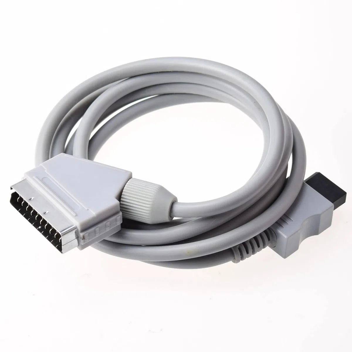 Real RGB Scart Cable cuerda del plomo para Nintendo Wii & Wii U PAL