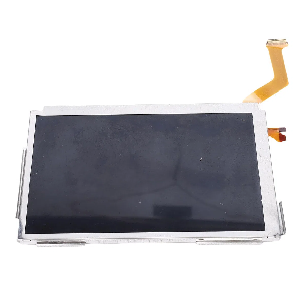 Yechiry Reemplazo de Pantalla LCD Superior, Reemplazo de Pantalla LCD de Vidrio, de Cable de Cinta para la Nueva Consola de Juegos 3DS XL LL 2015