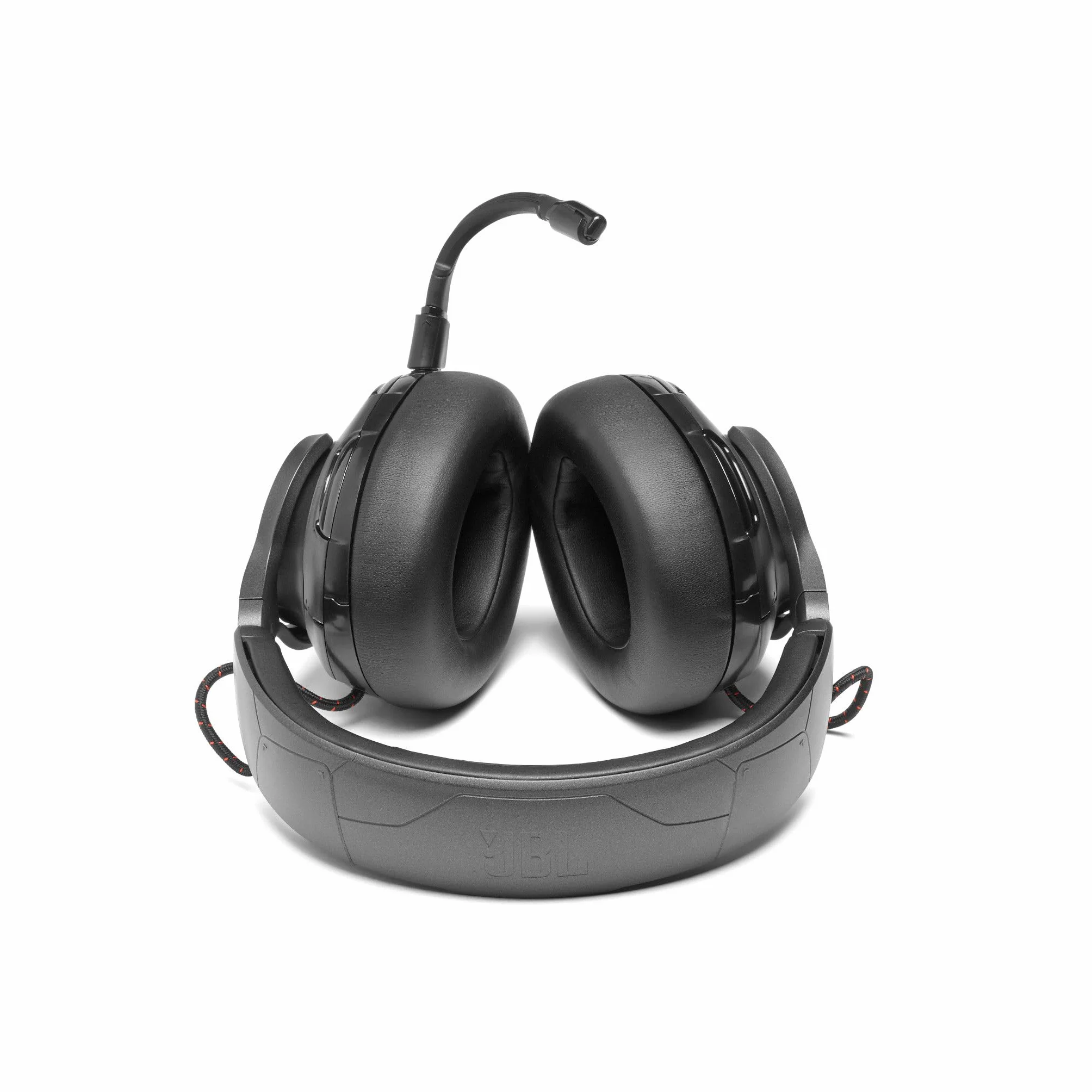 JBL Quantum ONE Auriculares para gamers con tecnología QuantumSPHERE 360 y sensor de movimiento de cabeza, diseño llamativo, compatible con PC, Playstation y Xbox, negro
