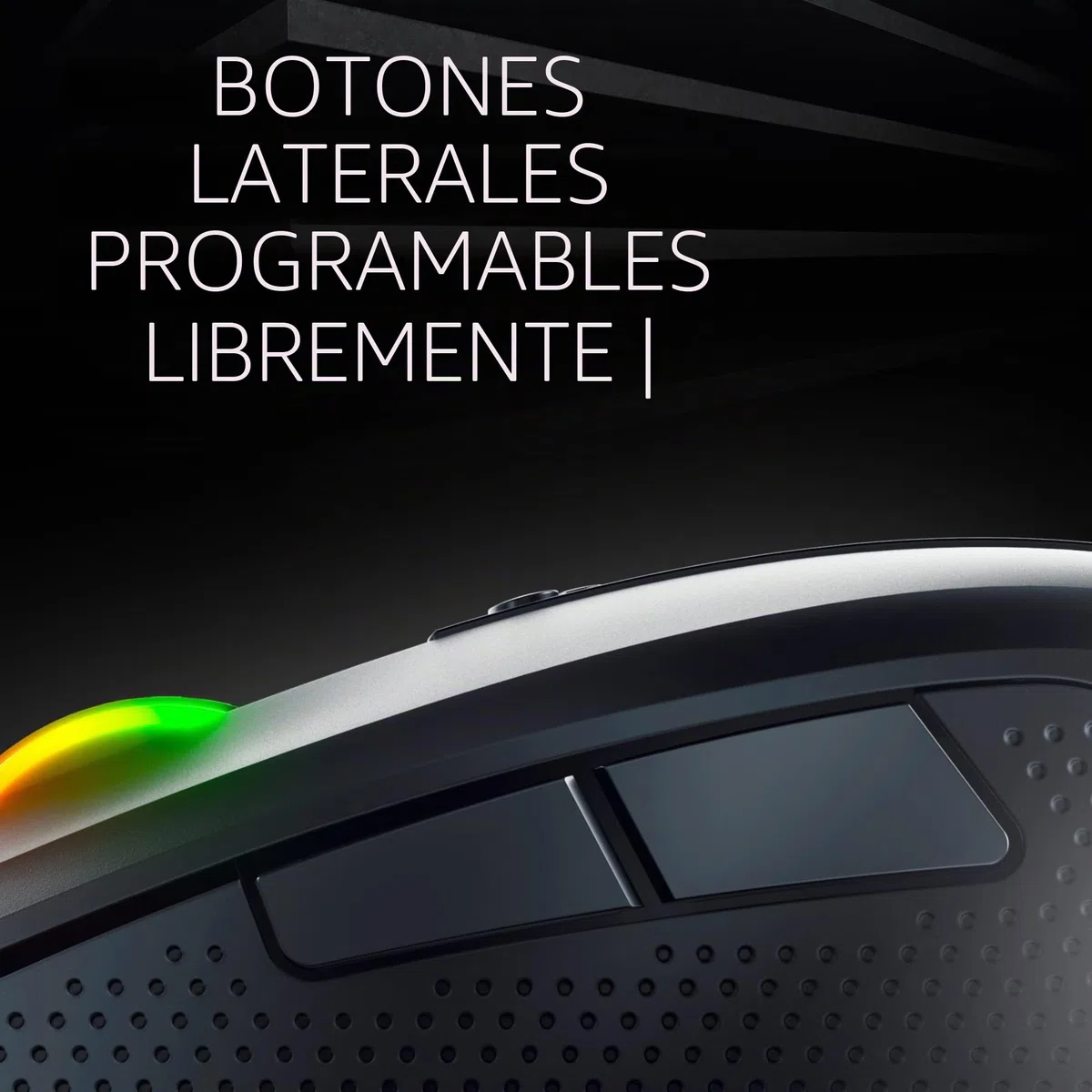 Cherry MC 2.1, Ratón Gaming con Cable, Preciso Sensor Pixart de 5000 PPP, Iluminación RGB, Perfiles de Usuario Configurables, Ratón Ergonómico para Diestros, Negro