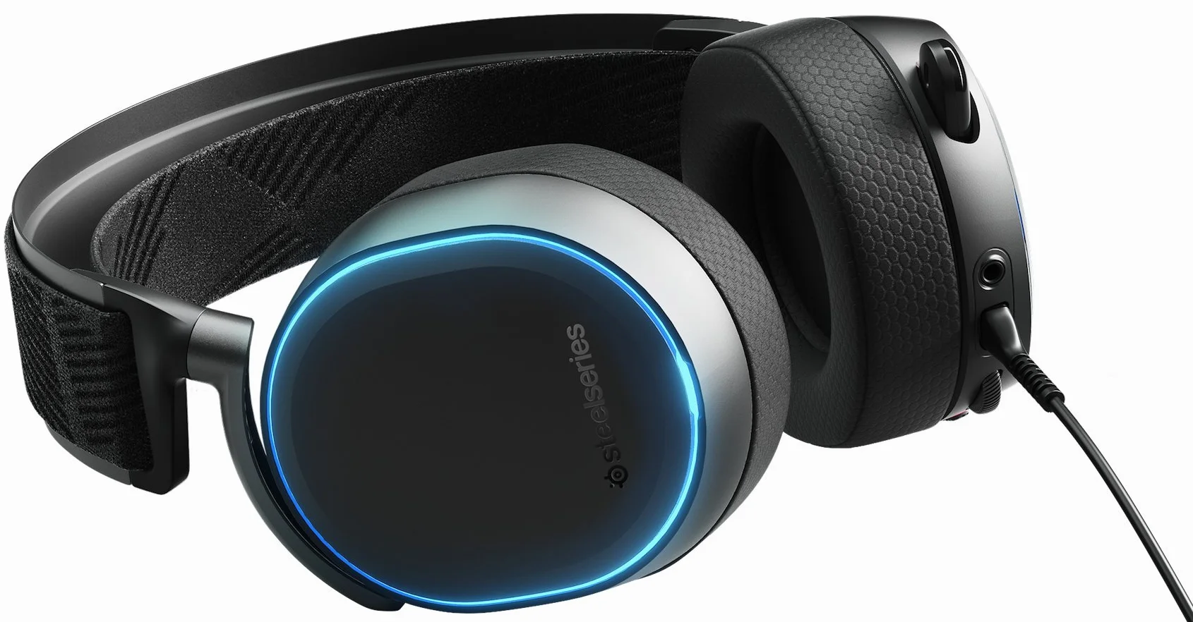 SteelSeries Arctis Pro - Auriculares de juego - Controladores de altavoces de alta resolución- DTS Headphone:X v2.0 Envolvente - Negro