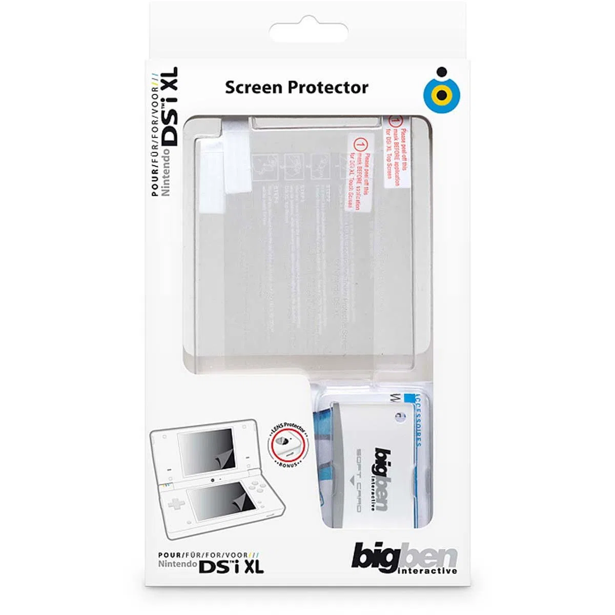 Kit protector de pantalla para DSi XL