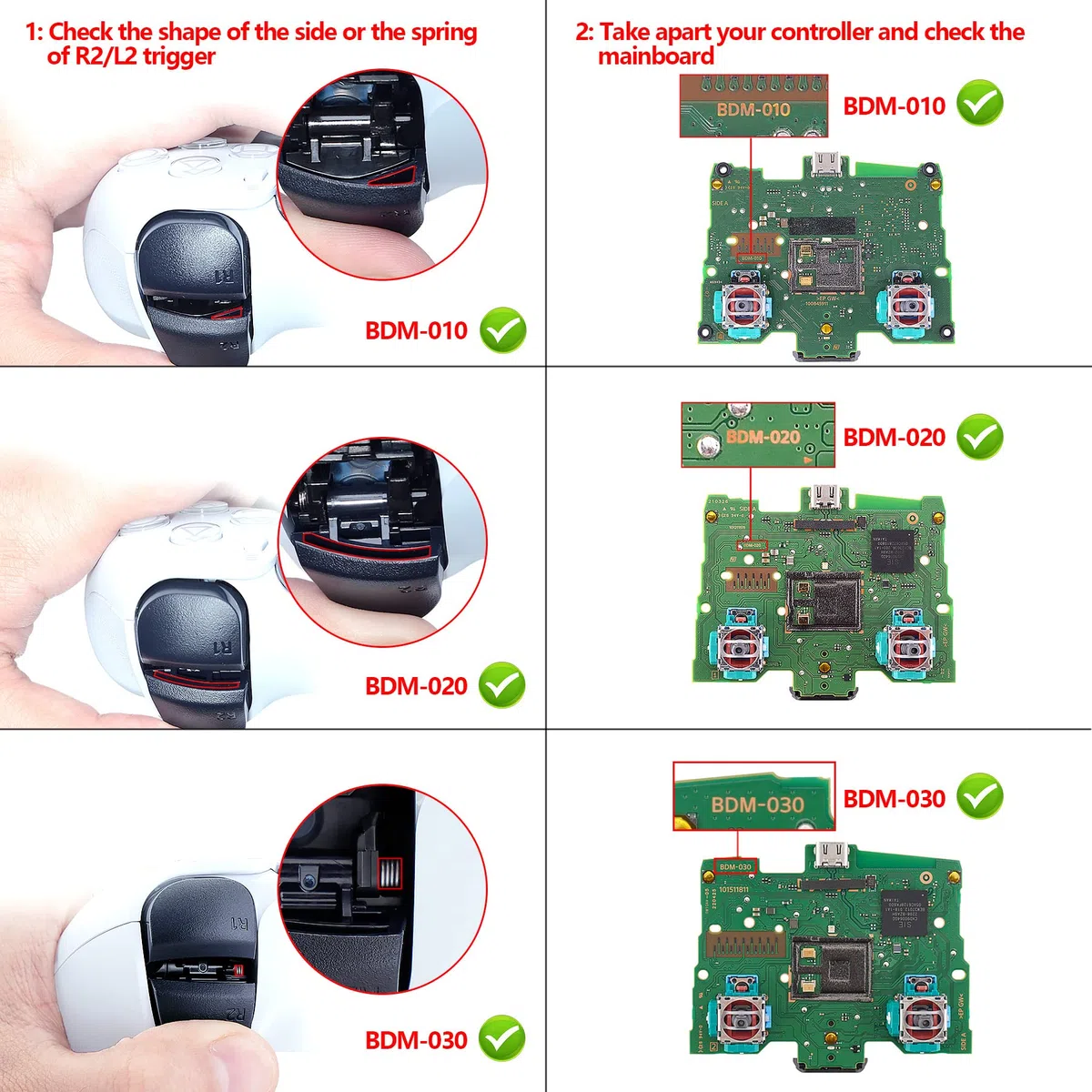 RISE4 FPC Remap Board Reemplazable de eXtremeRate RISE4 Remap Kit para ps5 Control - No Incluye Mando & Otros RISE4 Accesorios