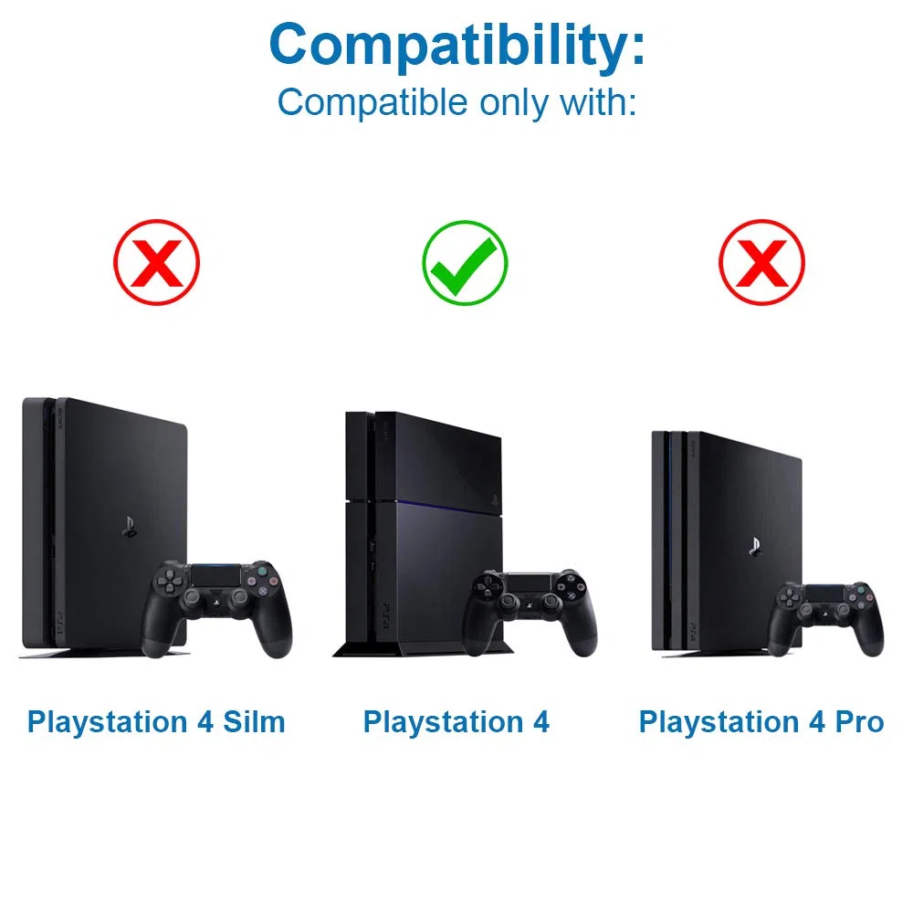 MMOBIEL Cable flexible de repuesto con placa metálica para PlayStation PS4 CUH-1001A / CUH-1115A (incluye destornillador TR8)