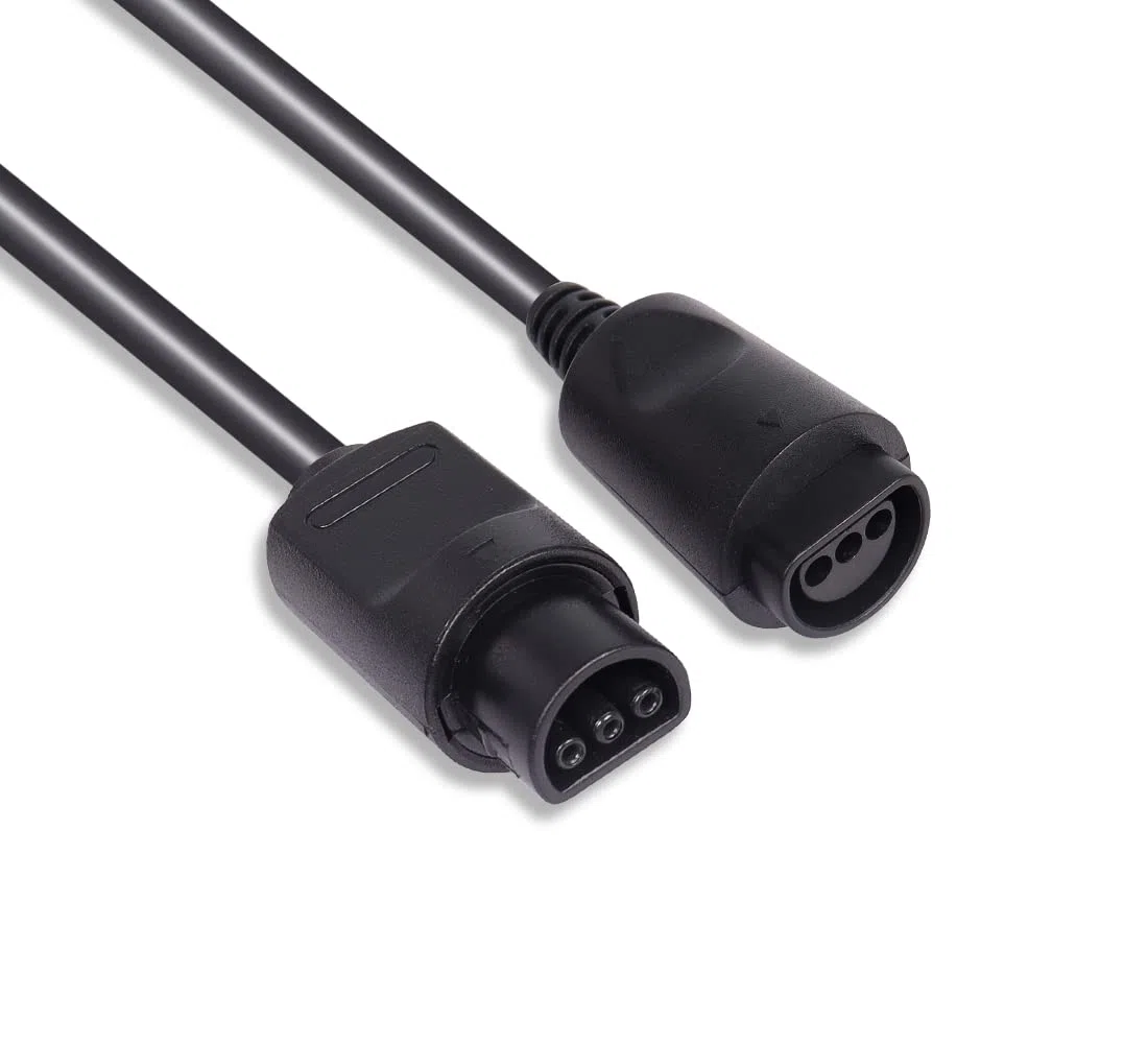 YAODHAOD N64 Gamecube - Cable de extensión de 1,8 m, 2 unidades, para Nintendo Wii Gamecube GCN
