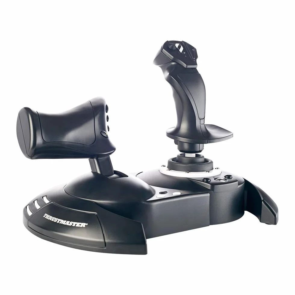 Thrustmaster T.Flight Hotas One - Joystick y Mando de Potencia para Xbox Series X|S, Xbox One y PC (Licencia Oficial, Acelerador Desmontable, 14 Botones de Acción) Negro