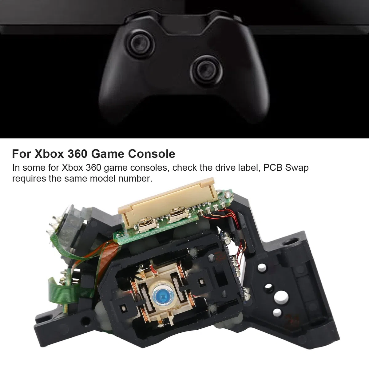 Yoidesu para Lente Láser 360, Lente Láser HOP-141, Pieza de Reparación de Repuesto para Pastilla óptica DVD Apta para Consola de Juegos 360