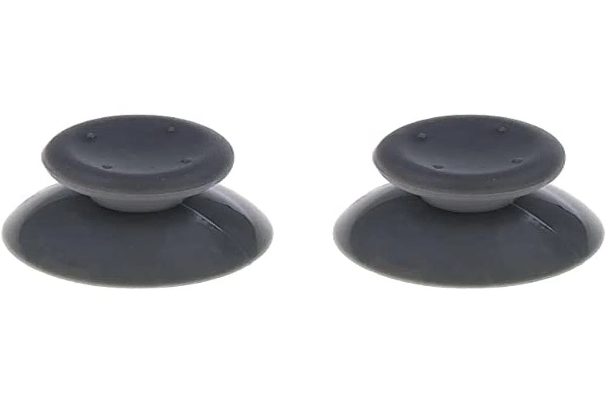 Un Par de Recambios Piezas de Thumbsticks Joysticks para Xbox 360 Controlador de Color Gris