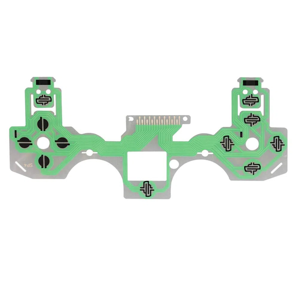 MMOBIEL Flex Ribbon Conductive Film Keypad Reemplazo para el Controlador de PlayStation PS4 Dualshock 4 JDS-001 / JDS-011 Inc. (+) Destornillador