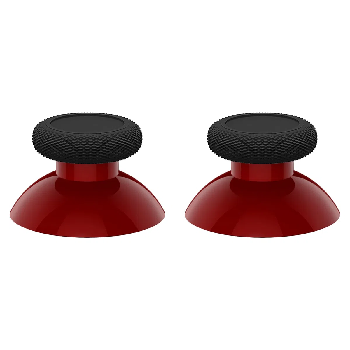 eXtremeRate Joysticks para Xbox Series S X Control Palancas Analogicos Joystick Reemplazable para Xbox One Repuesto para Pulgar Thumbsticks para Xbox One S/X/Estandard/Elite(Rojo Carmín & Negro)