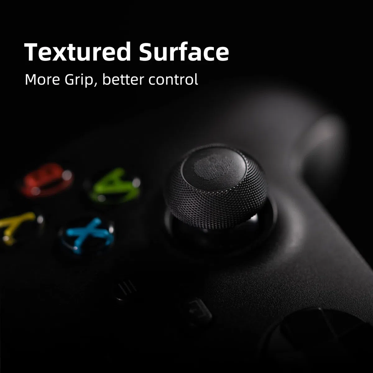 Skull & Co. Convex Thumb Grip Caps Joystick Cap Analog Stick Cover Thumbstick Grip Cover for Xbox (XSX/XB1) Controller - Galactic Purple, 2 Pairs (4pcs)