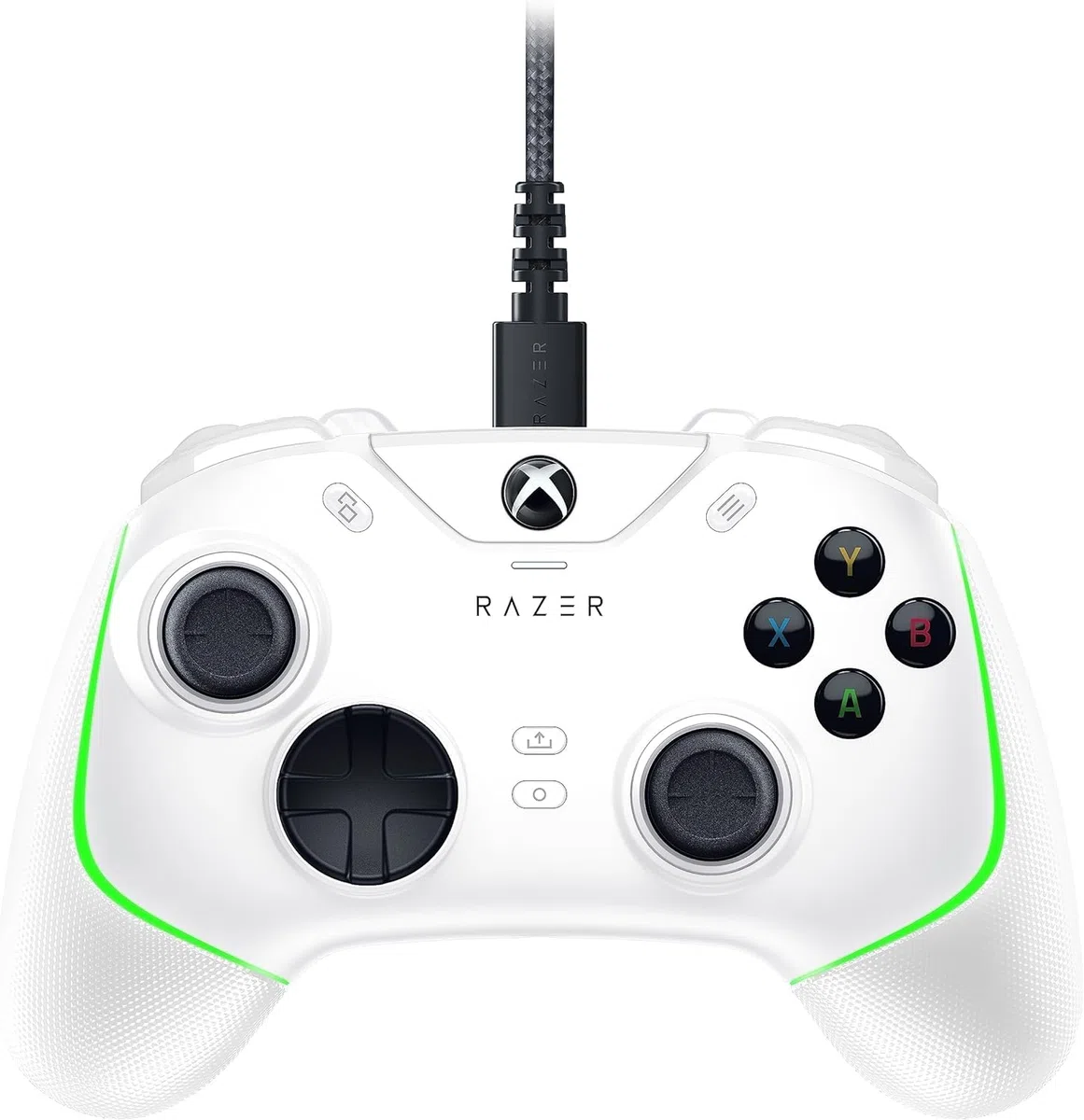 Razer Wolverine V2 Chroma - Mando Xbox Series X|S Totalmente Personalizable con iluminación RGB (6 Botones multifunción, Tapones de Stick Intercambiables, Modo Hair Trigger) Mercury