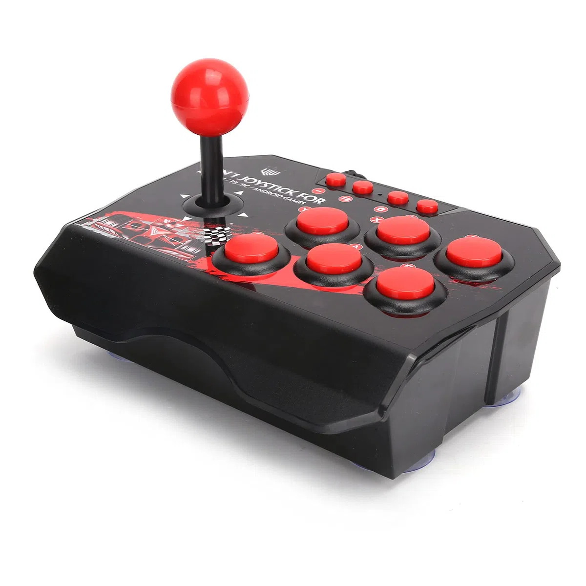 Tefola Arcade Fight Stick Wired Arcade Joystick Wired Fight Stick Wired Arcade Joystick Juegos de Arcade Accesorios para Switch/PC/PS3