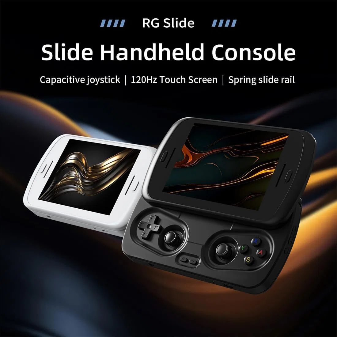 Consola de juegos portátil con diseño plegable y batería recargable para juegos retro